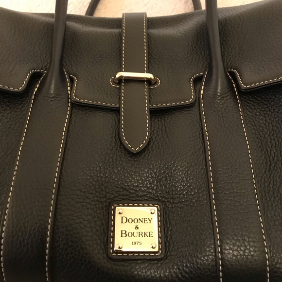 Dooney & Bourke Black leather bag NWOT. - Picture 4 of 6